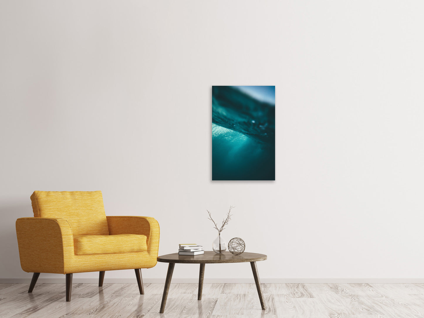 Leinwandbild Perspektive Wasser