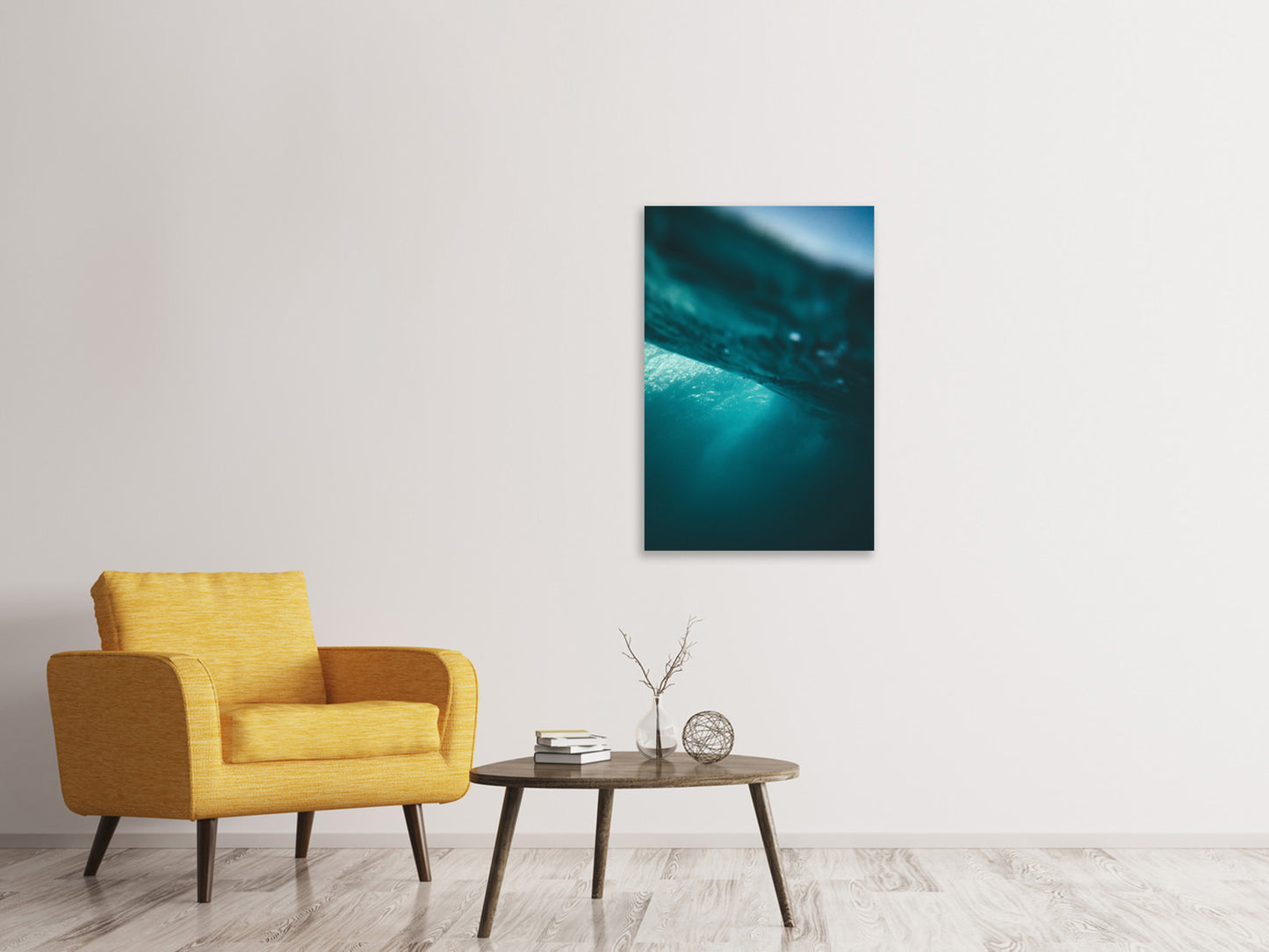 Leinwandbild Perspektive Wasser