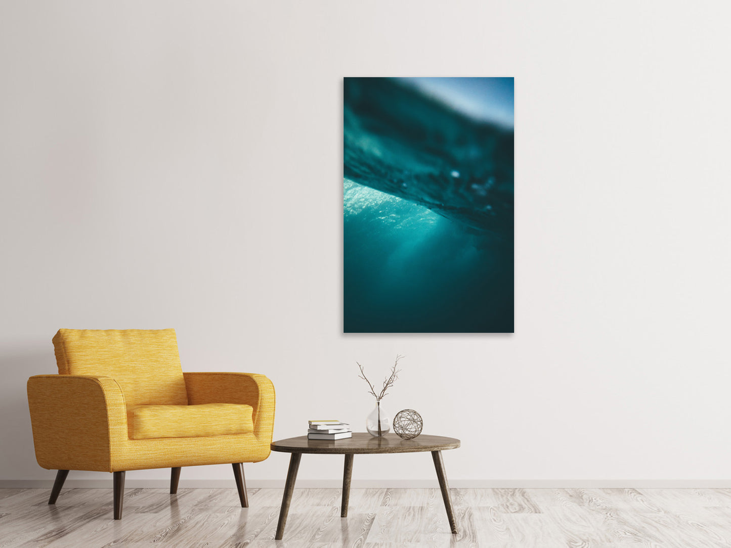 Leinwandbild Perspektive Wasser