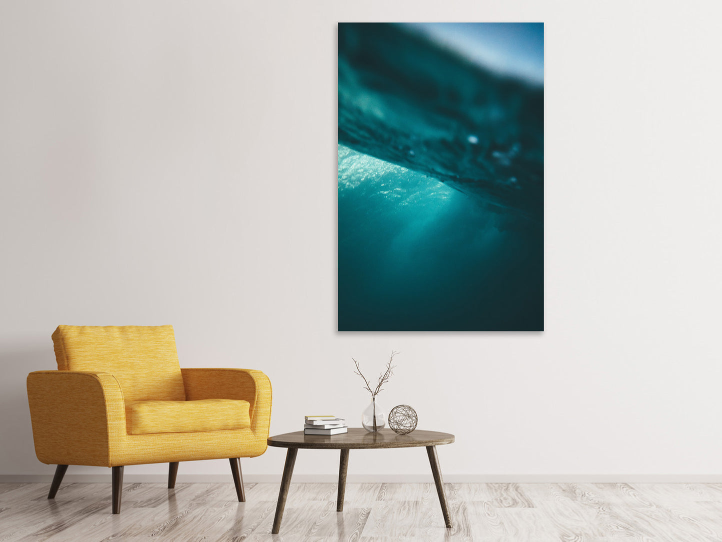 Leinwandbild Perspektive Wasser