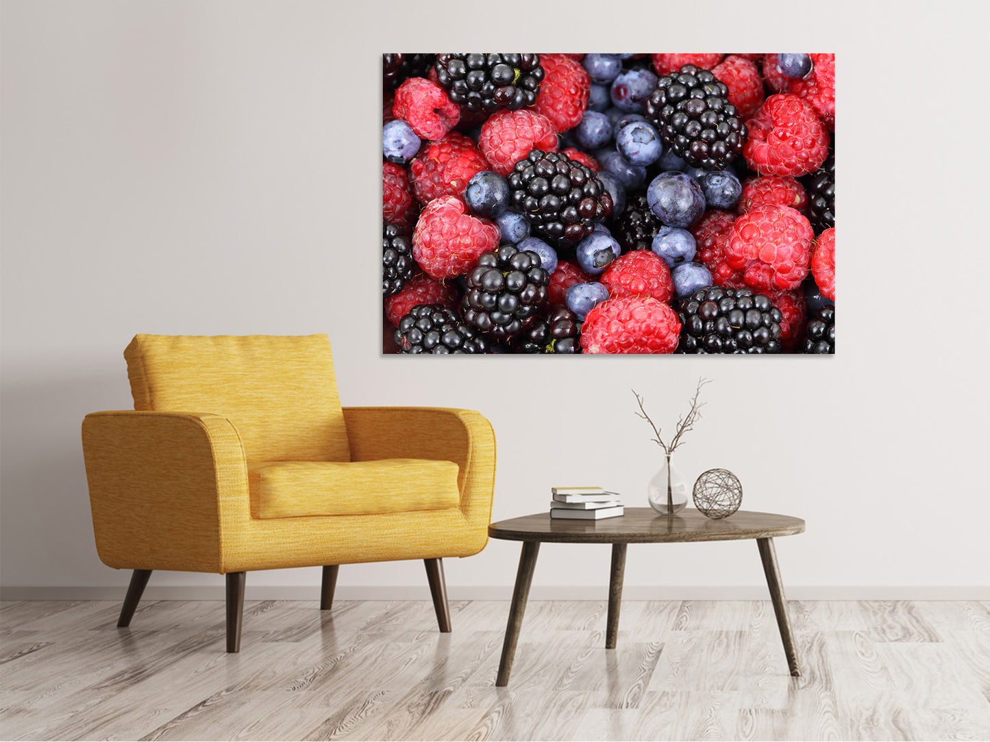 Leinwandbild Fruchtige Beeren