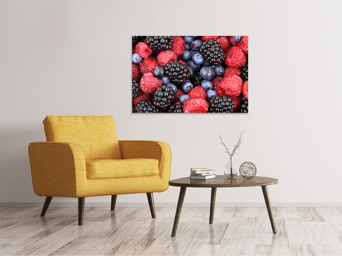 Leinwandbild Fruchtige Beeren
