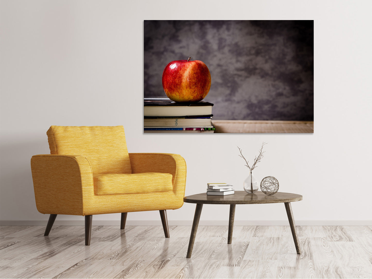 Leinwandbild Der Apfel