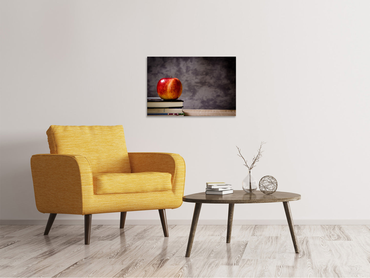 Leinwandbild Der Apfel