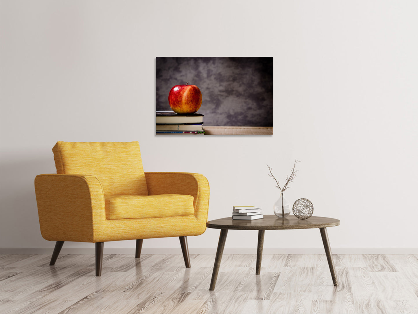 Leinwandbild Der Apfel