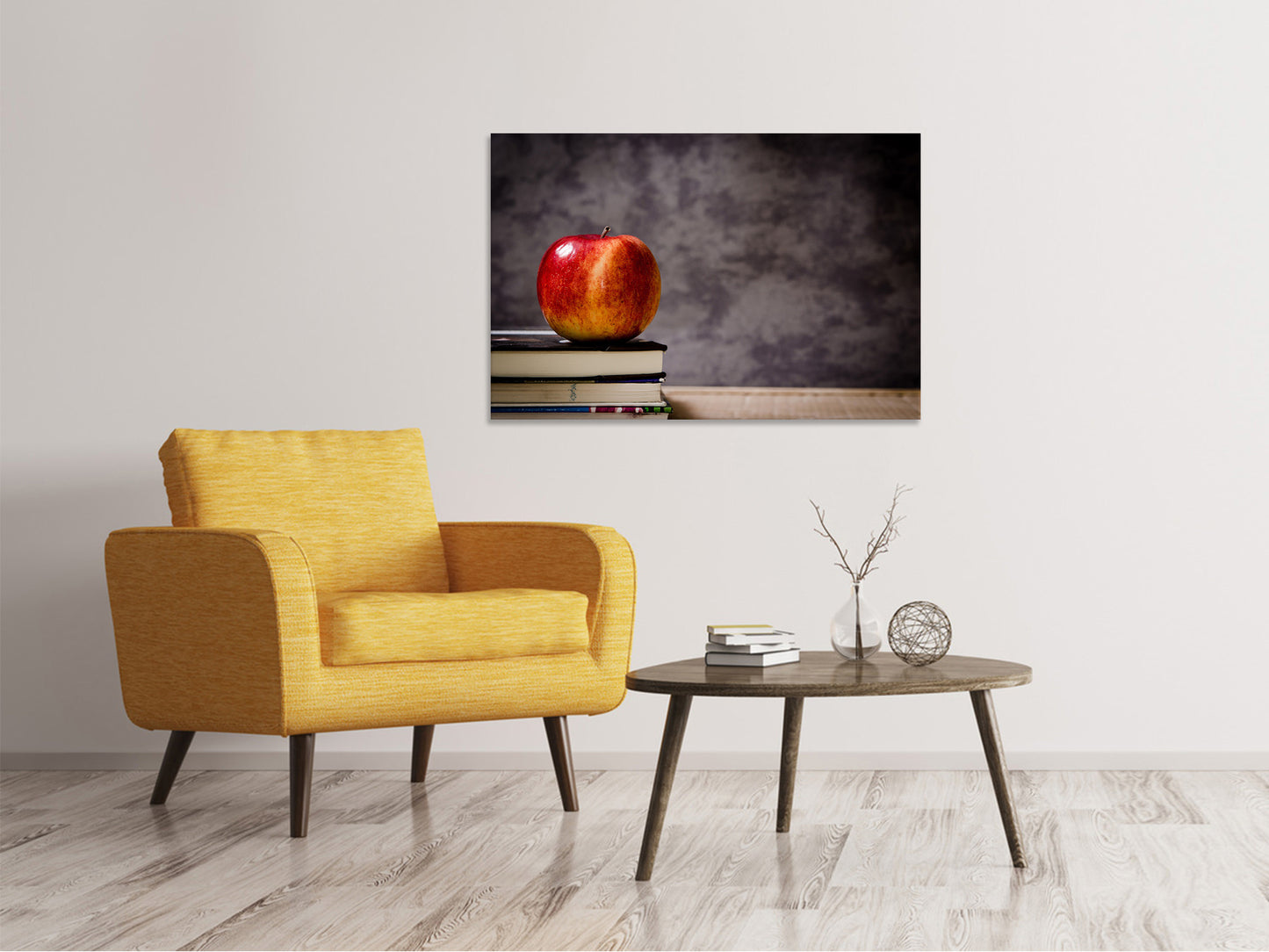 Leinwandbild Der Apfel