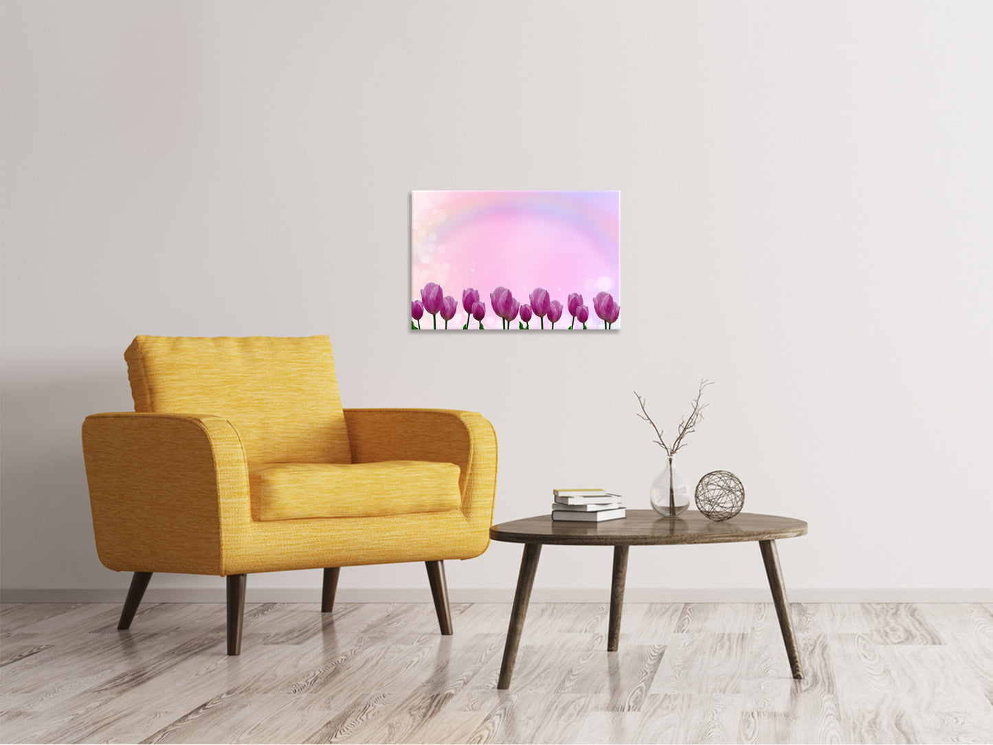 Leinwandbild Süsse Tulpen
