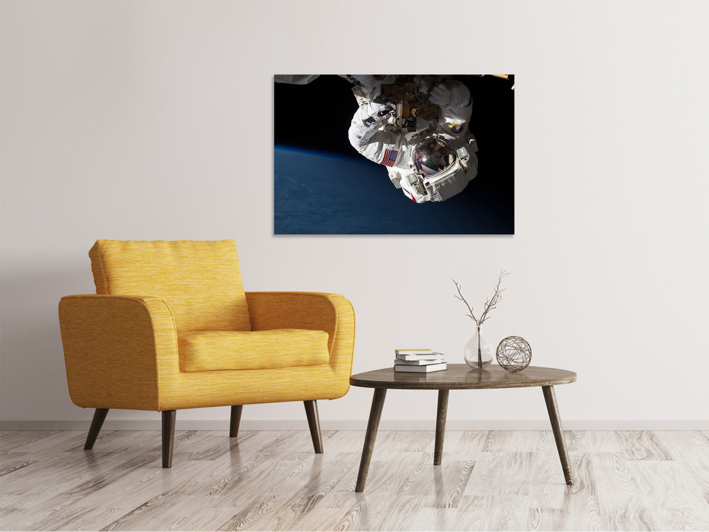 Leinwandbild Astronaut in XL