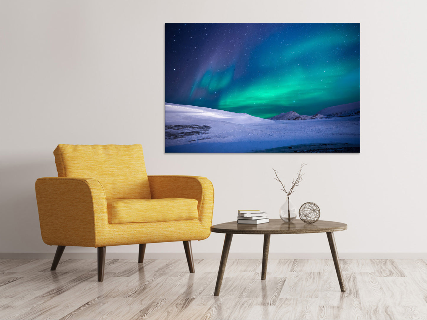 Leinwandbild Das Polarlicht