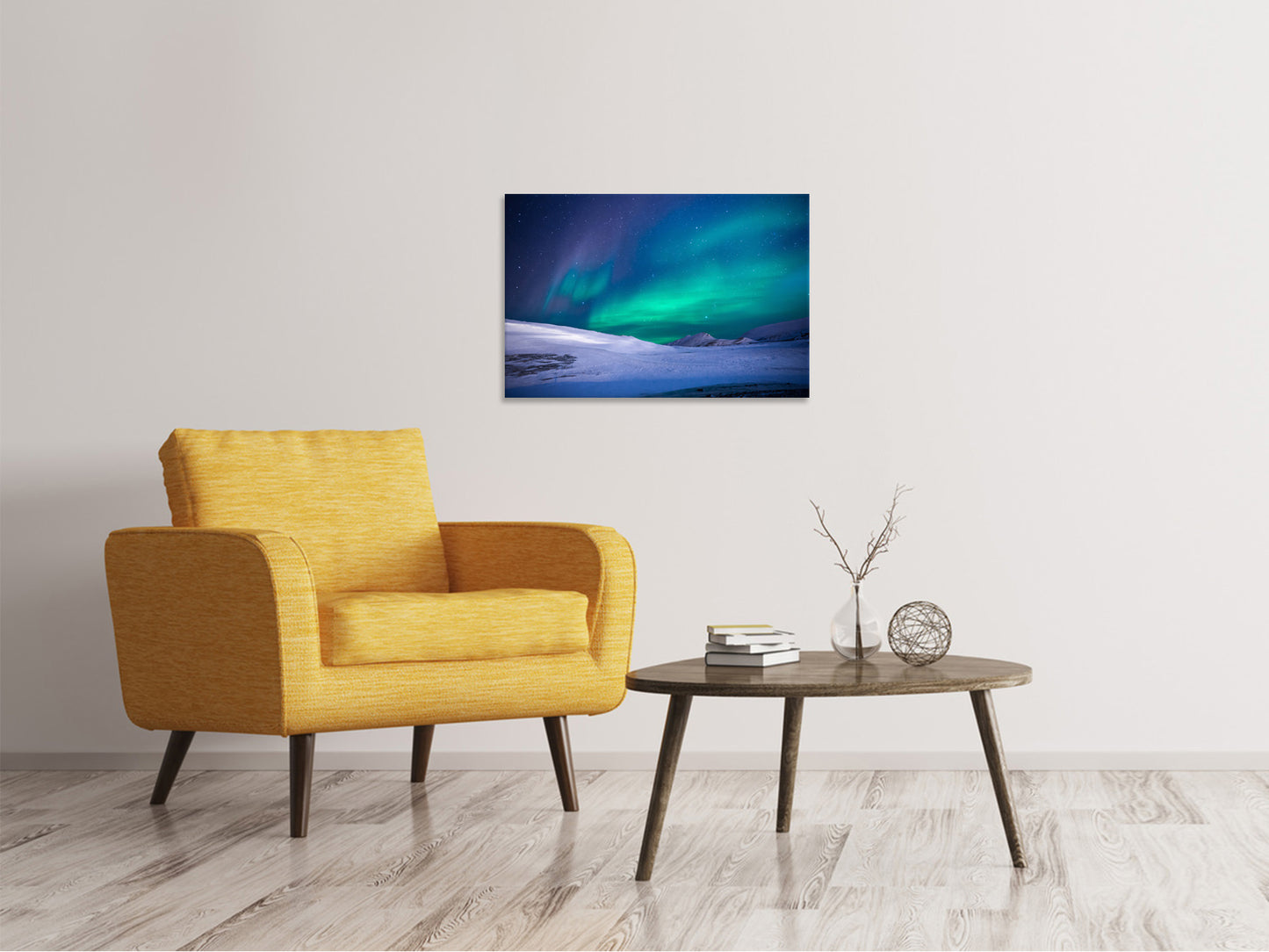Leinwandbild Das Polarlicht