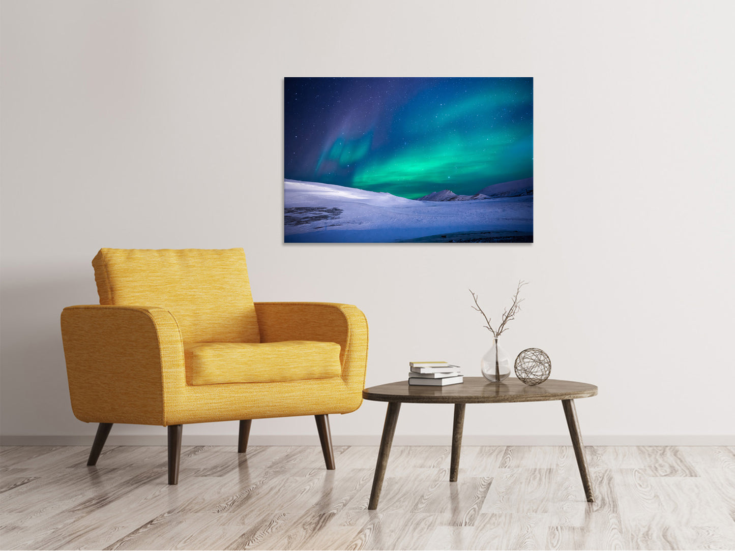 Leinwandbild Das Polarlicht
