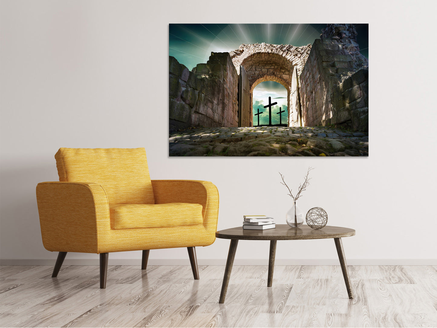 Leinwandbild Das Steintor