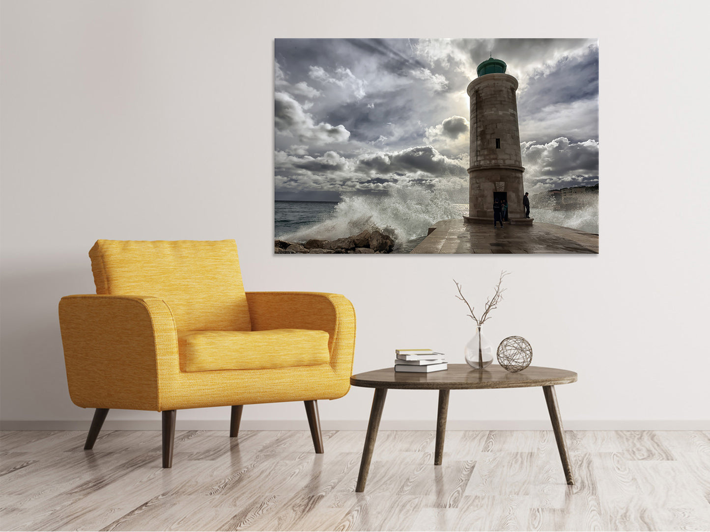 Leinwandbild Der Leuchtturm in Marseille