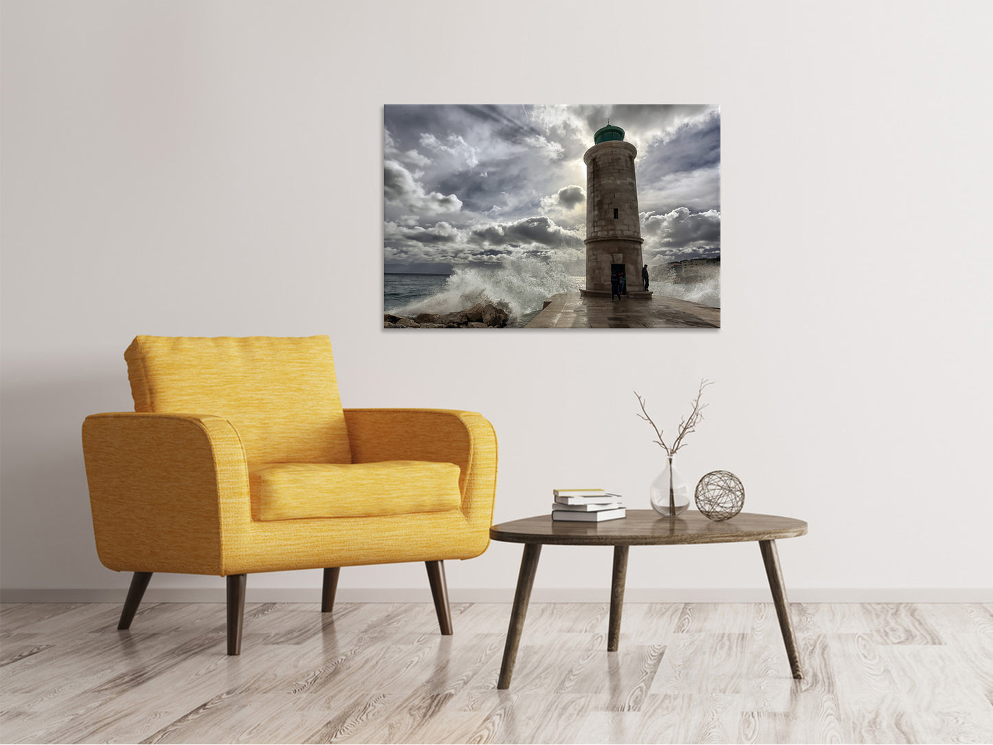 Leinwandbild Der Leuchtturm in Marseille