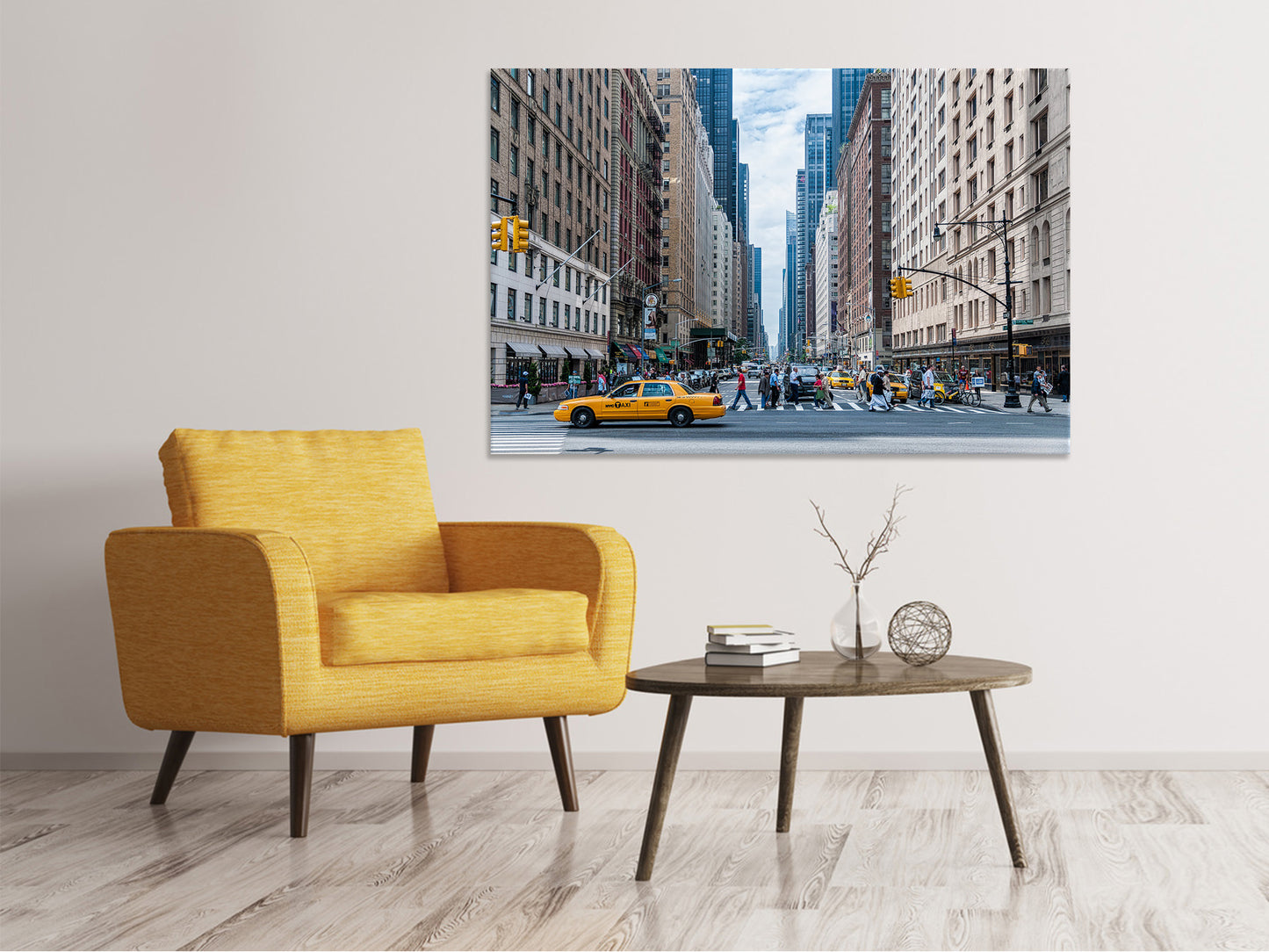 Leinwandbild Mitten in Manhattan