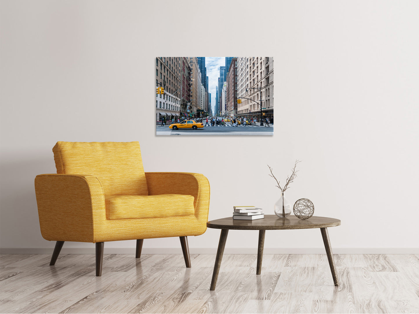 Leinwandbild Mitten in Manhattan