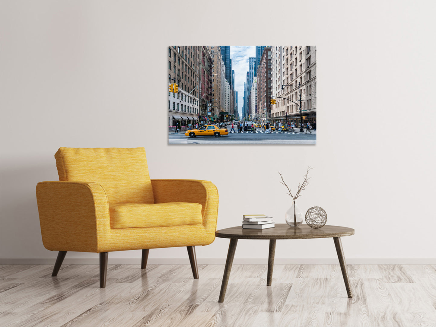 Leinwandbild Mitten in Manhattan
