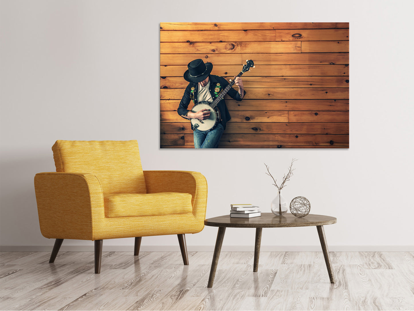Leinwandbild Cooler Musiker