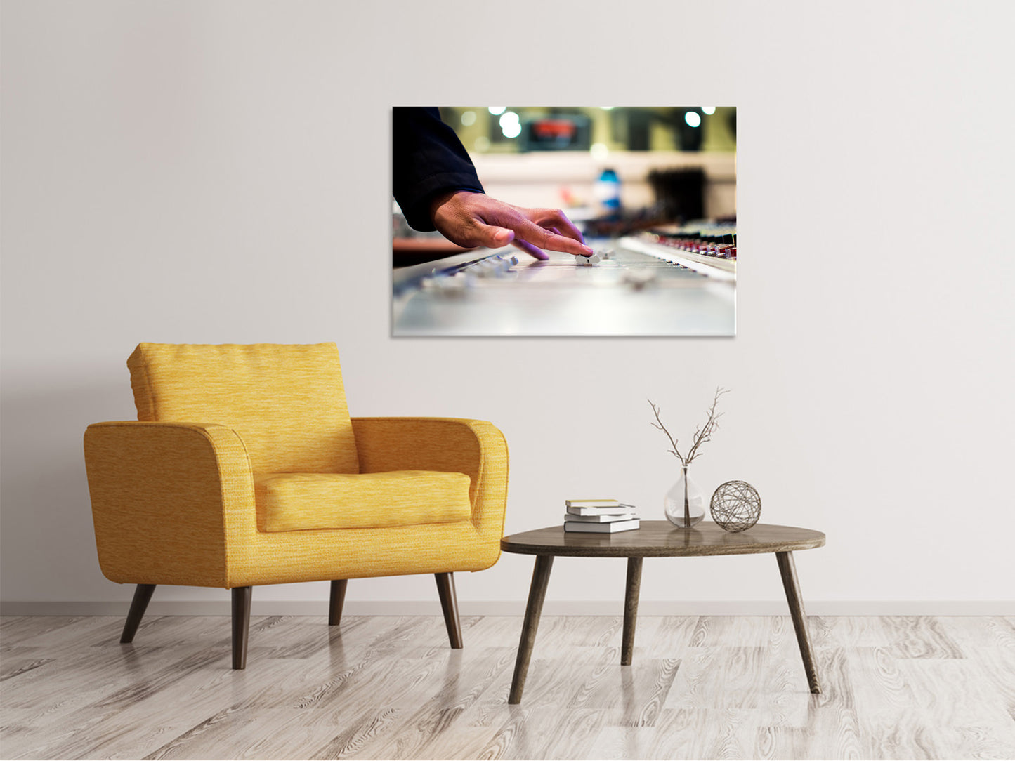 Leinwandbild Musik Macher