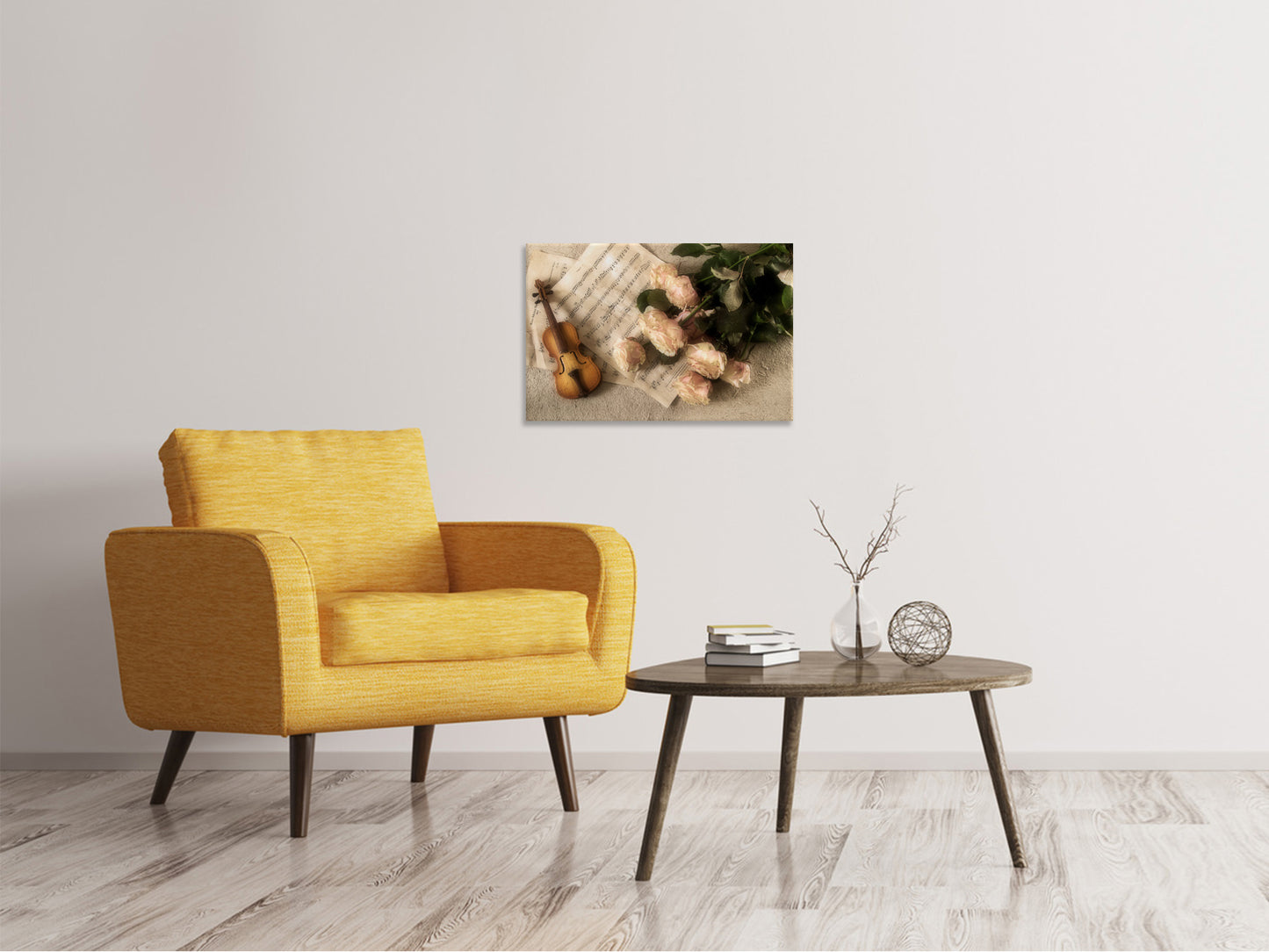 Leinwandbild Die Violine
