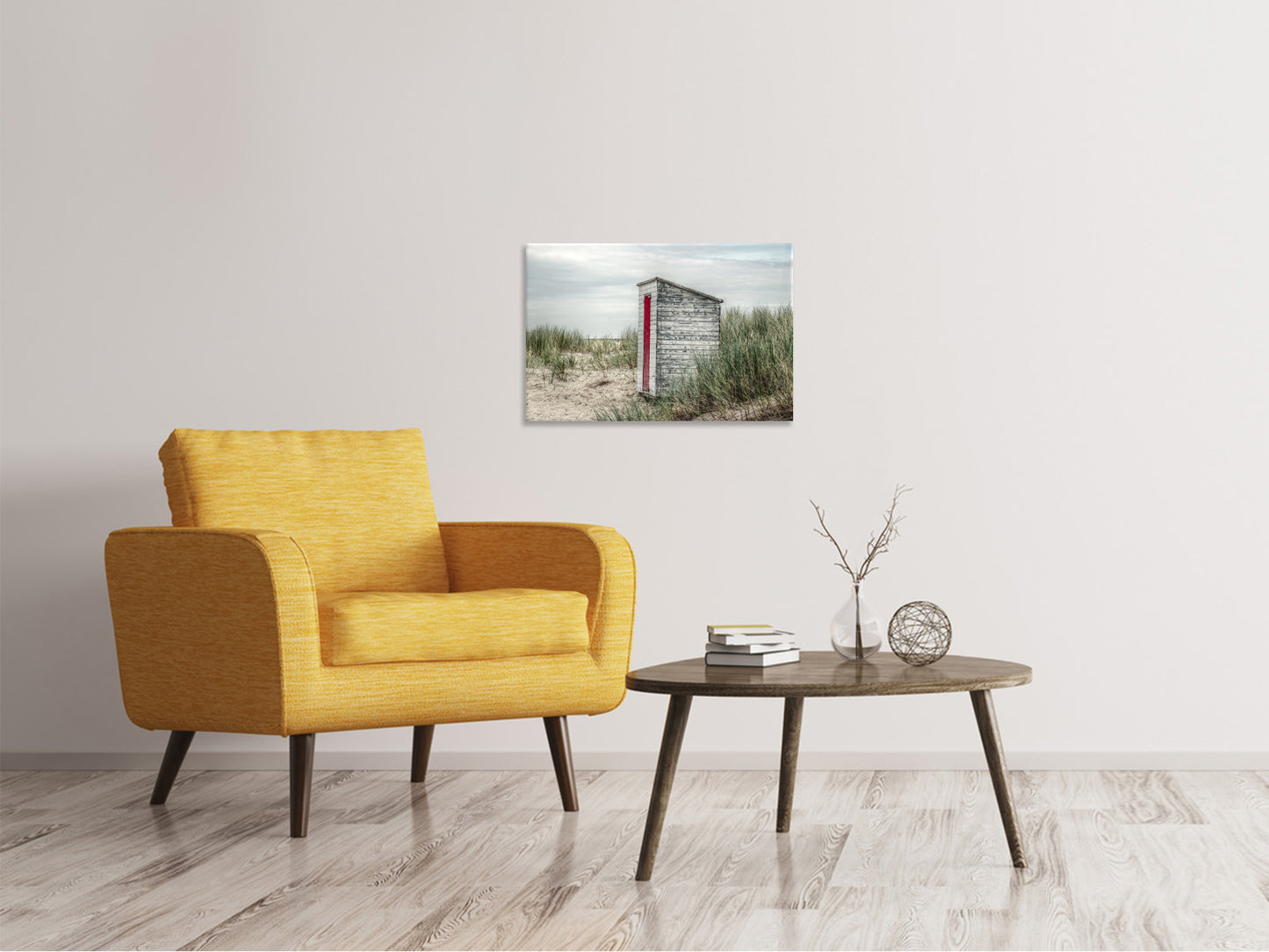 Leinwandbild Das kleine Strandhaus