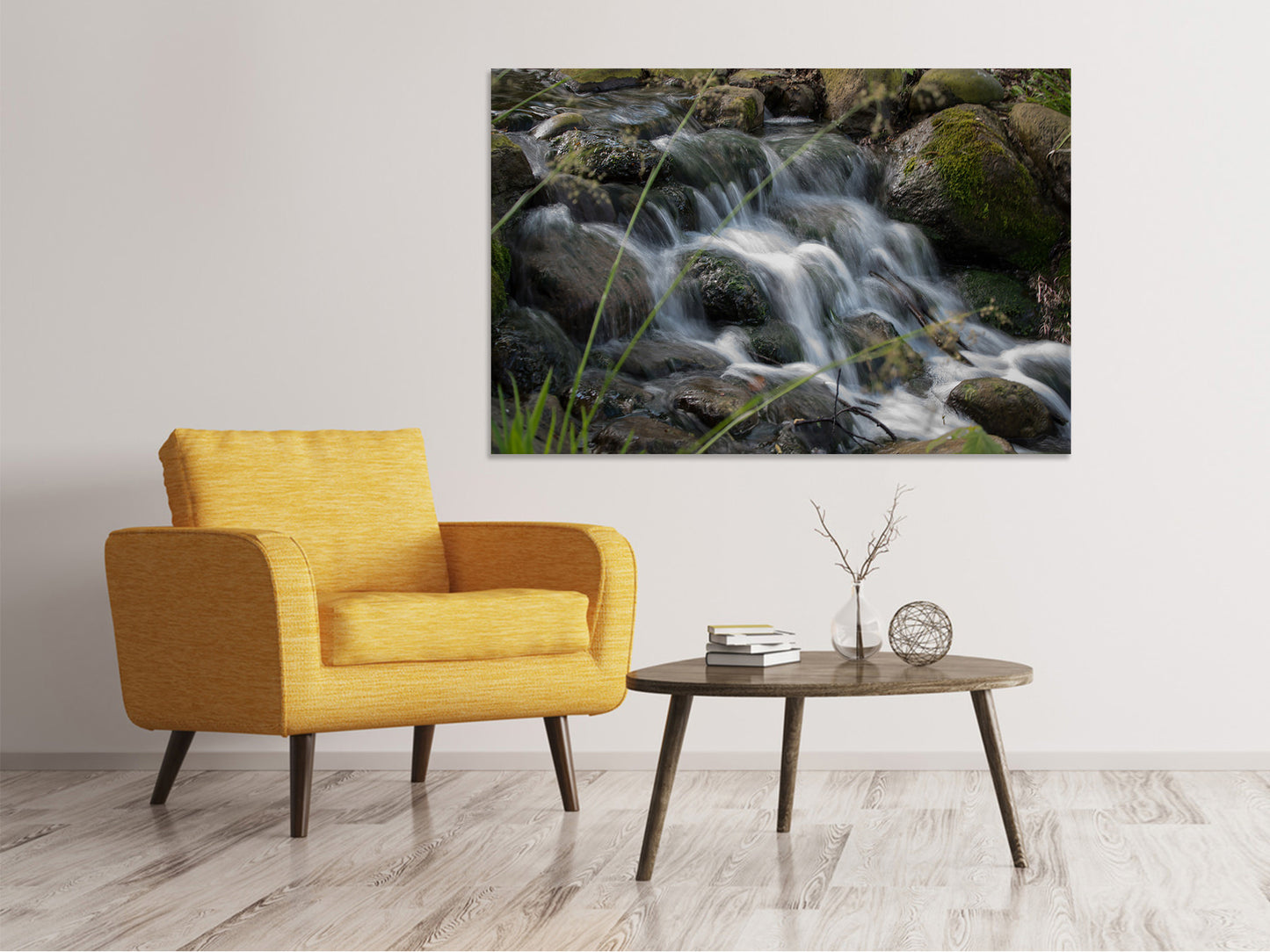 Leinwandbild Inspiration Wasserfall