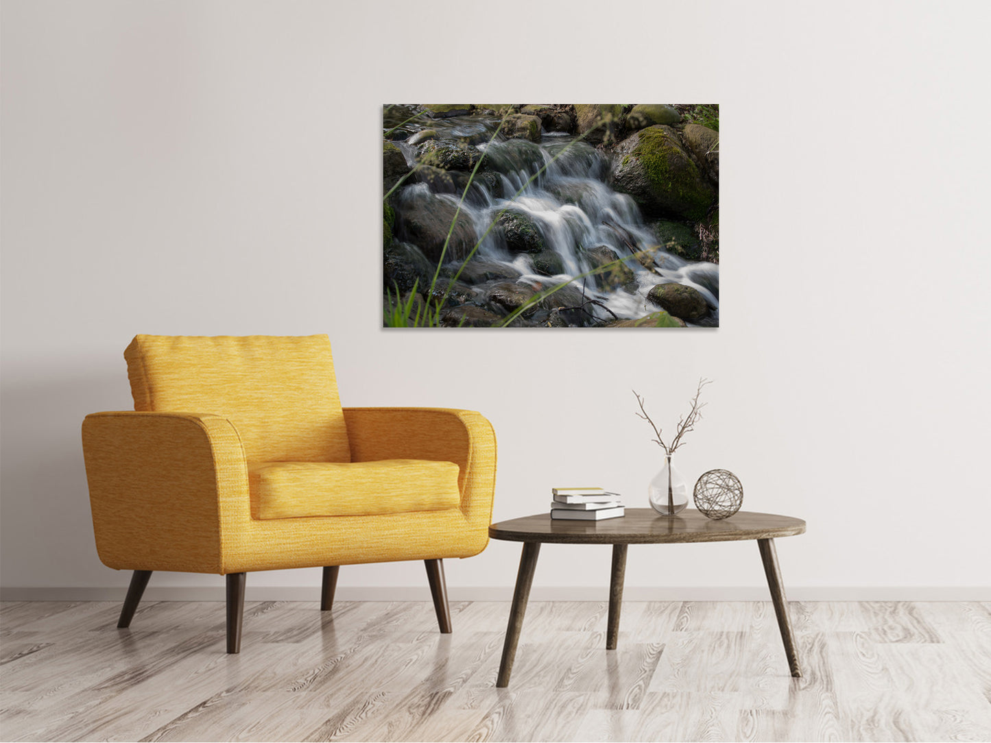 Leinwandbild Inspiration Wasserfall