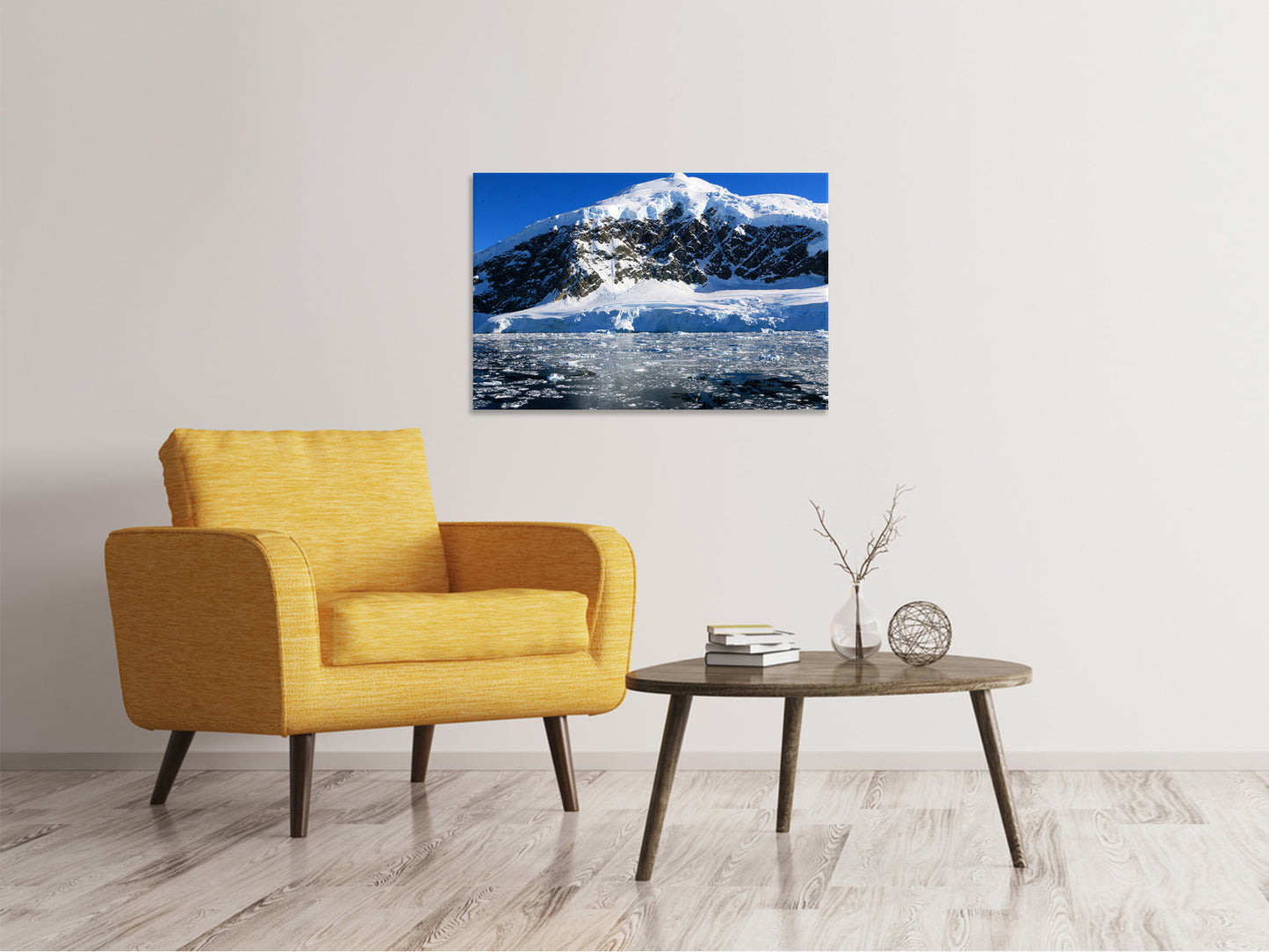 Leinwandbild Der Eissee