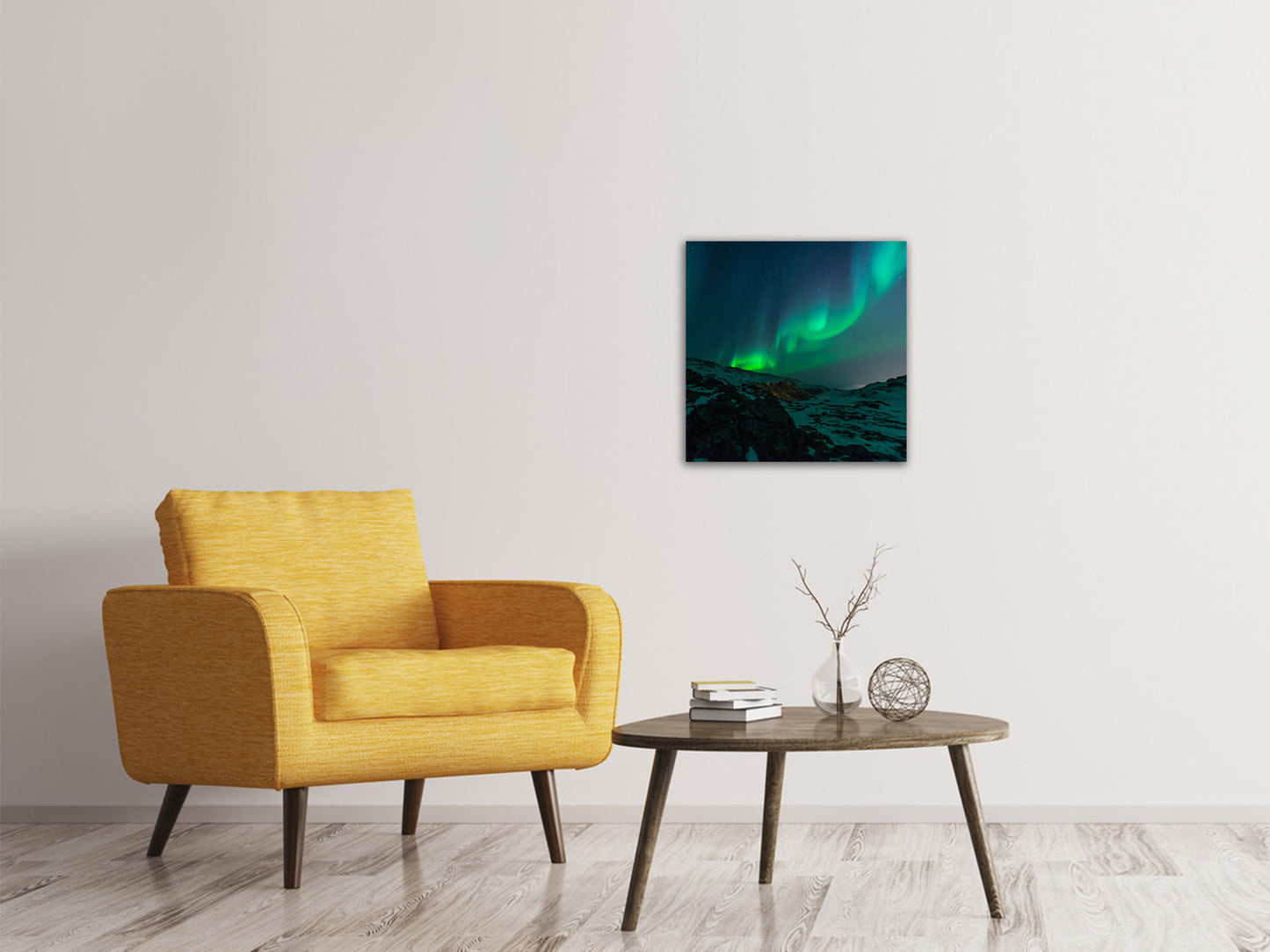 Leinwandbild Faszination Nordlicht