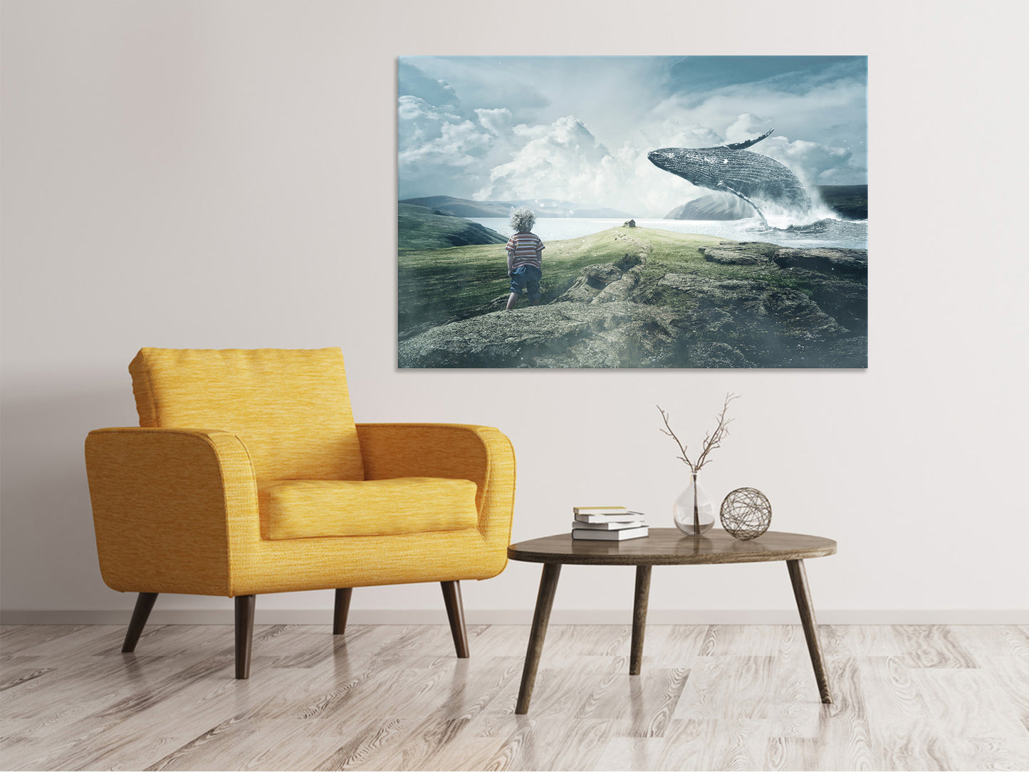 Leinwandbild Geheimnis Meer