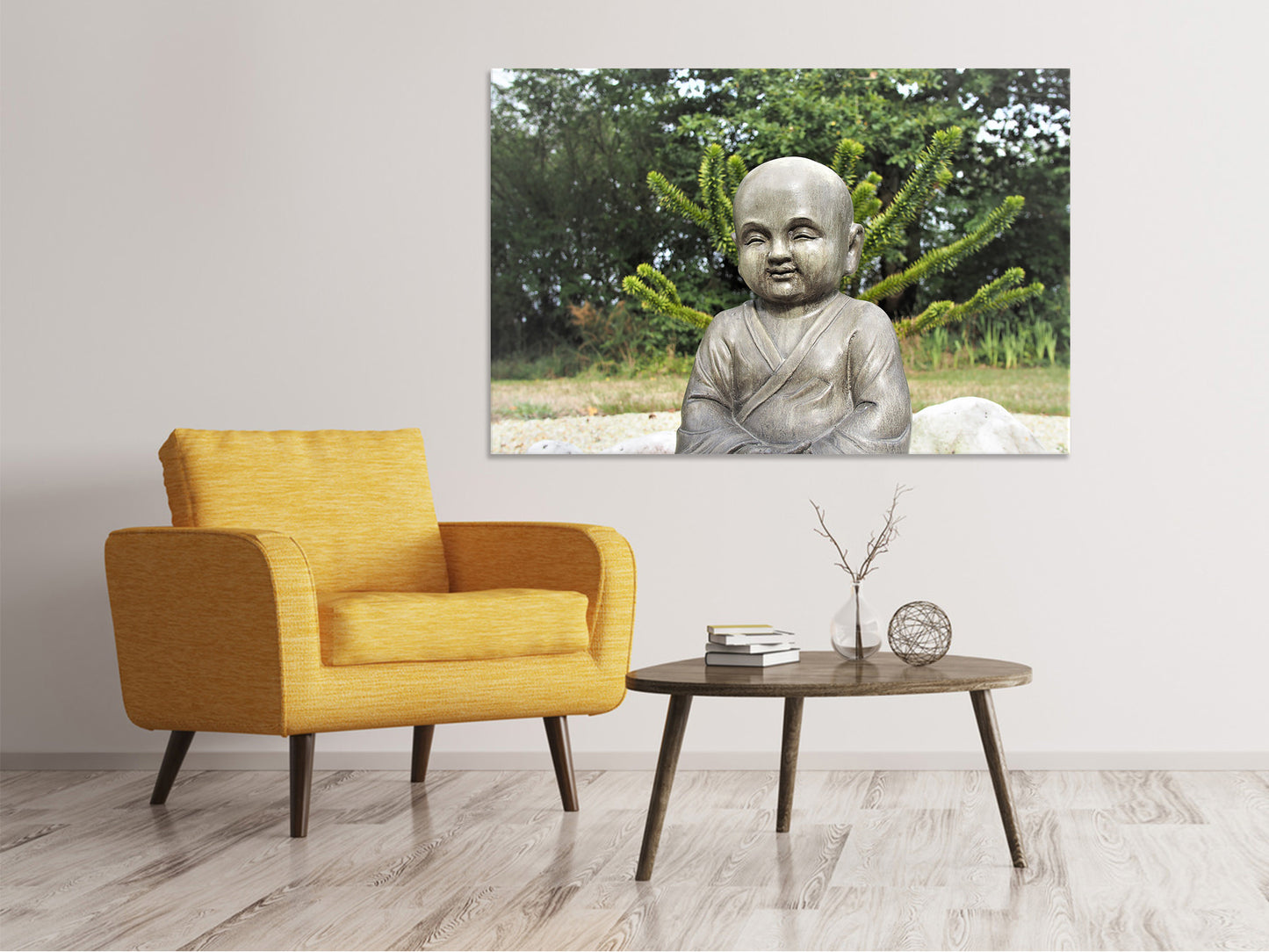 Leinwandbild Der weise Buddha