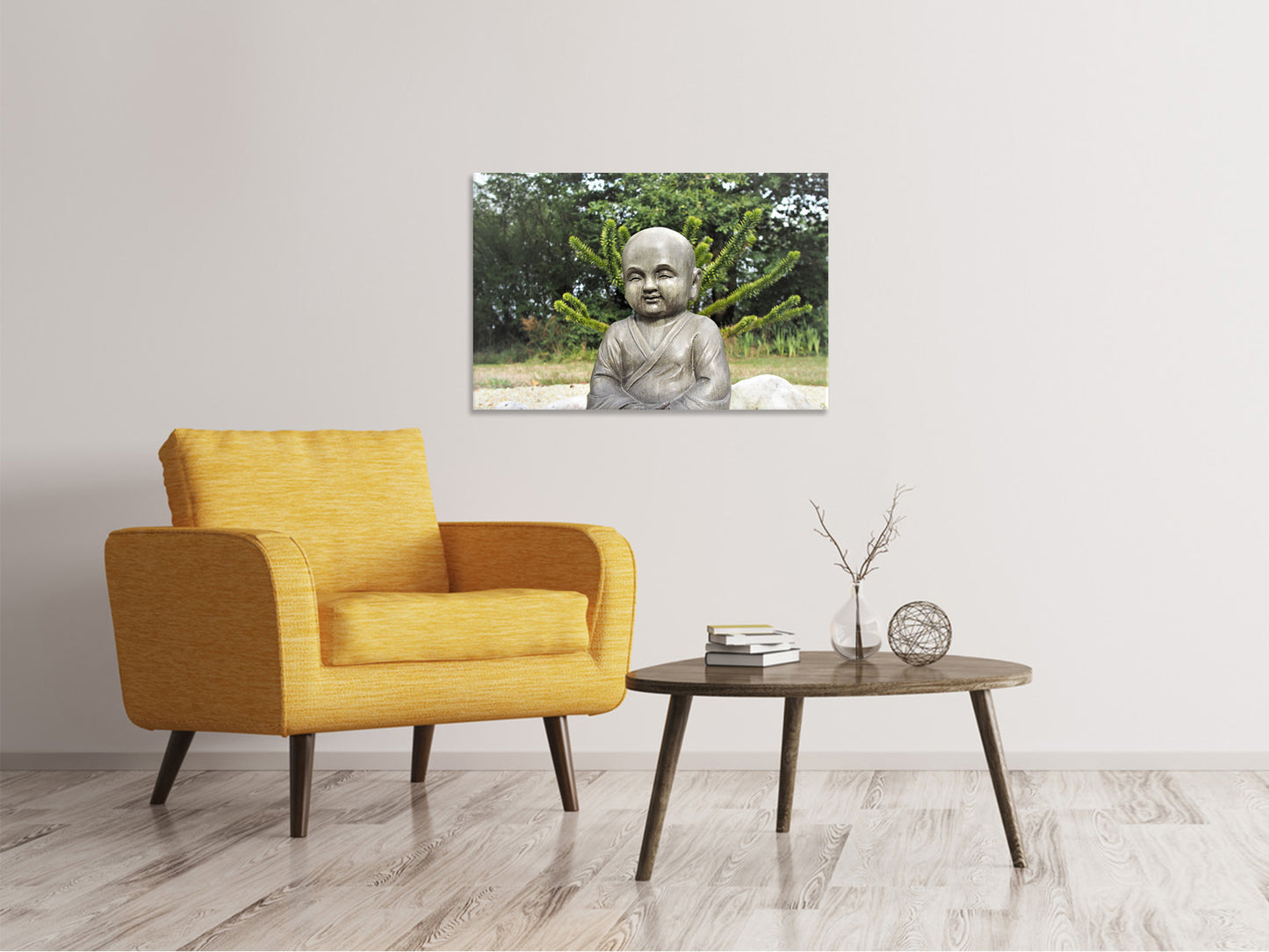 Leinwandbild Der weise Buddha