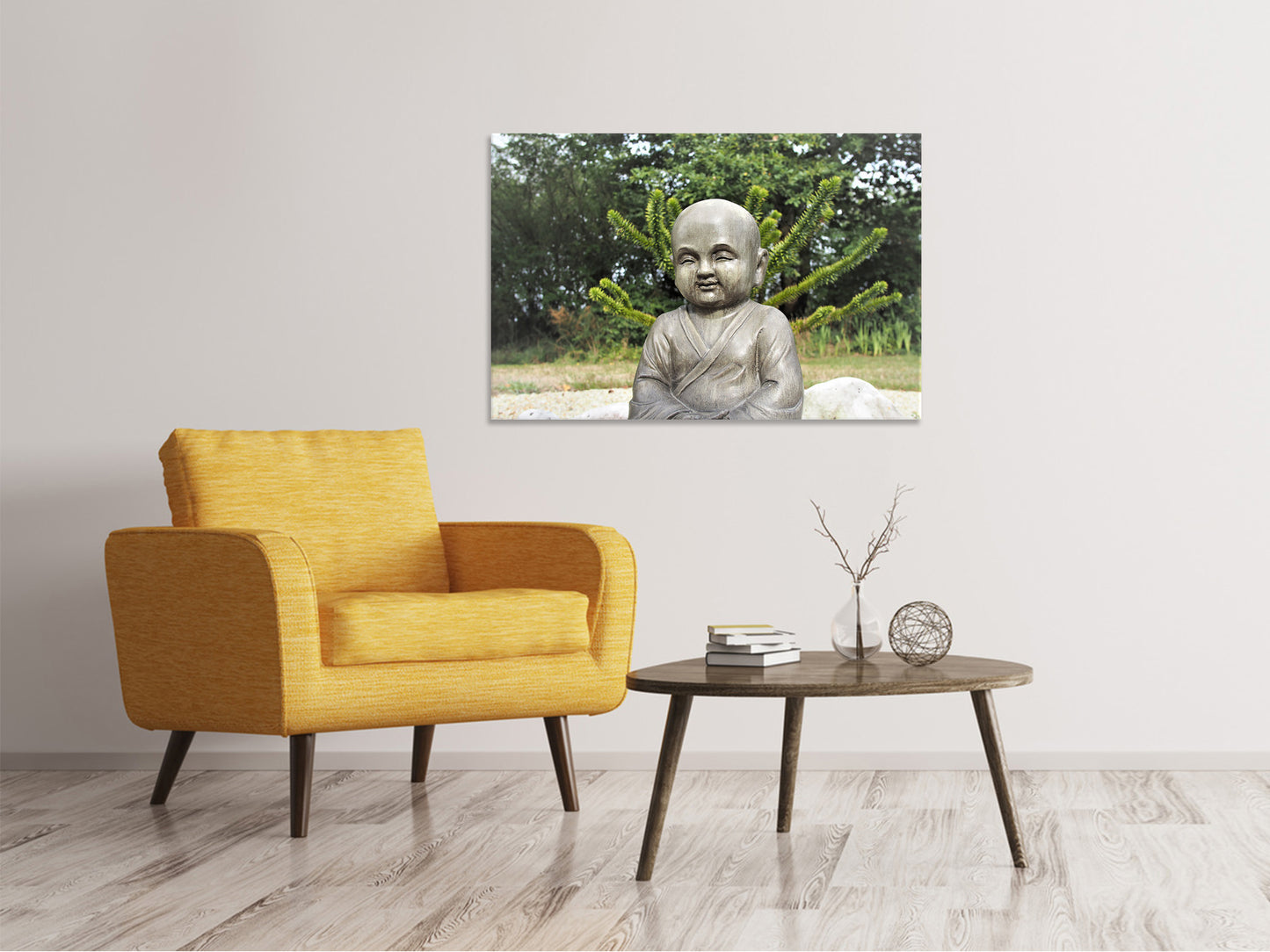 Leinwandbild Der weise Buddha