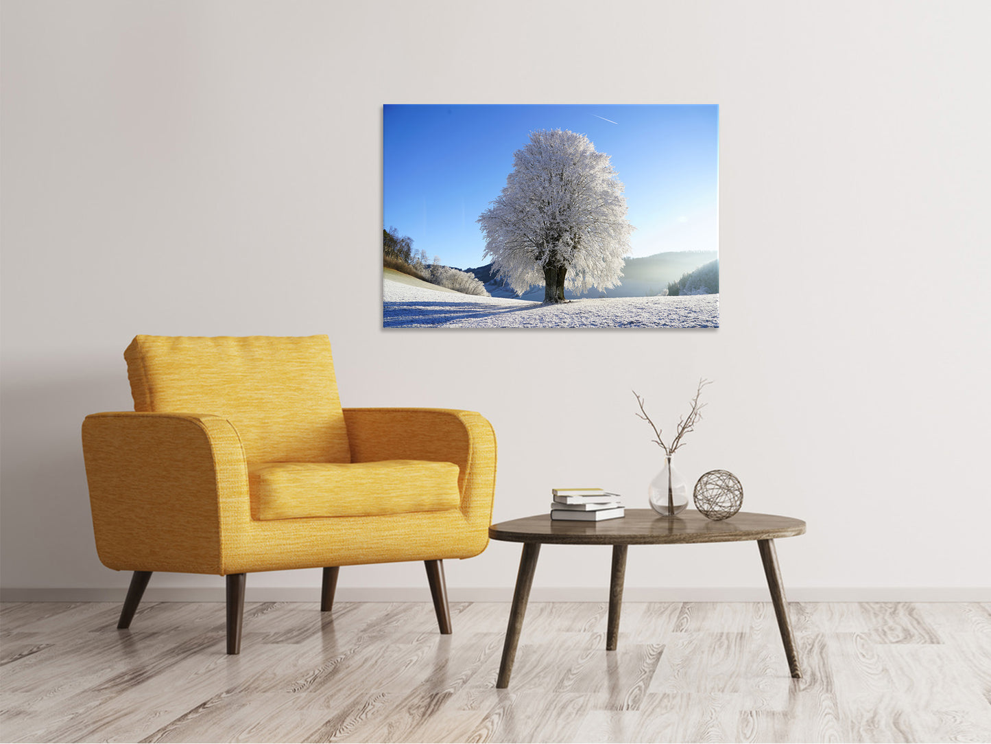 Leinwandbild Winter Märchen