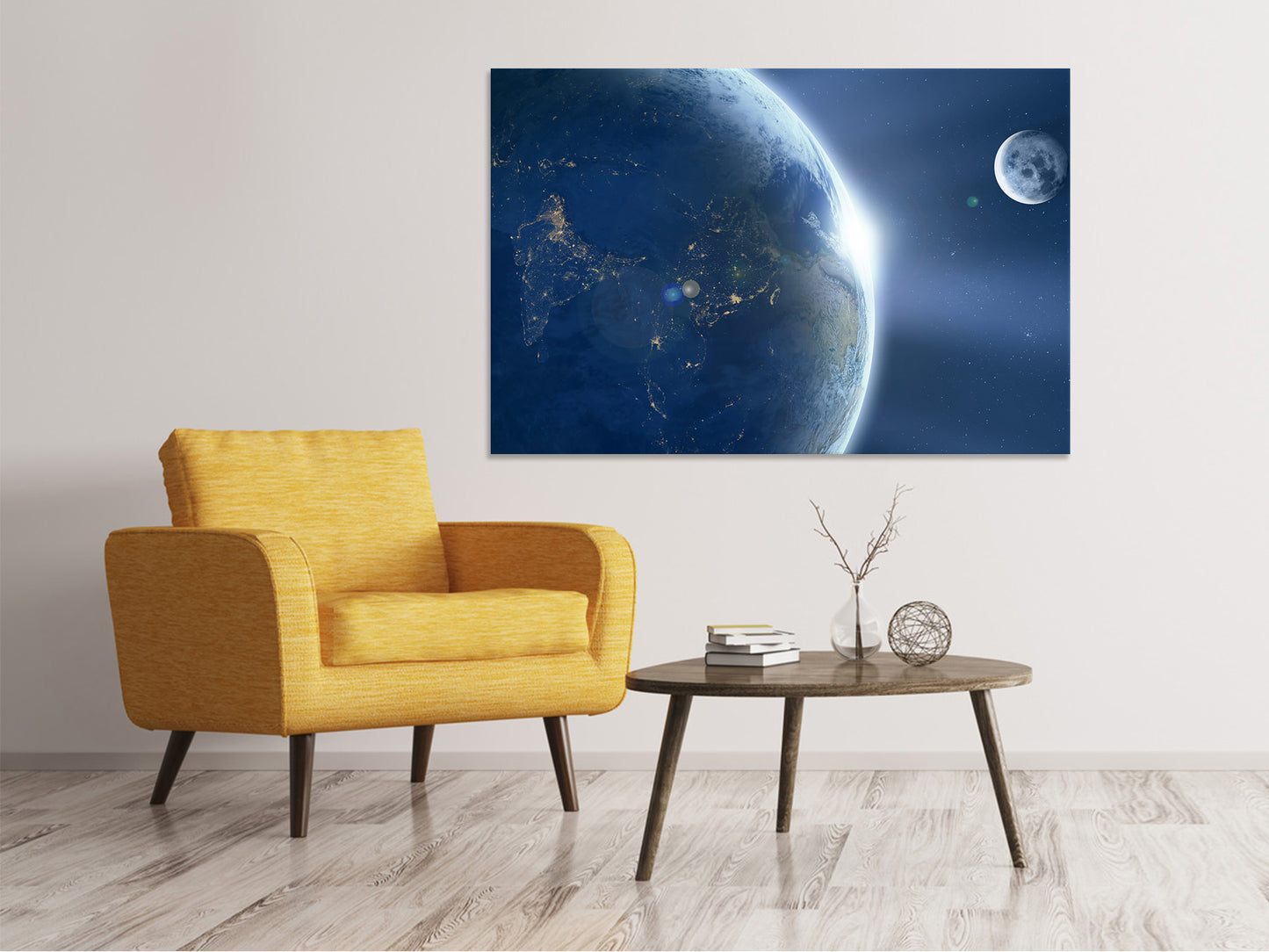 Leinwandbild Fantastische Erde