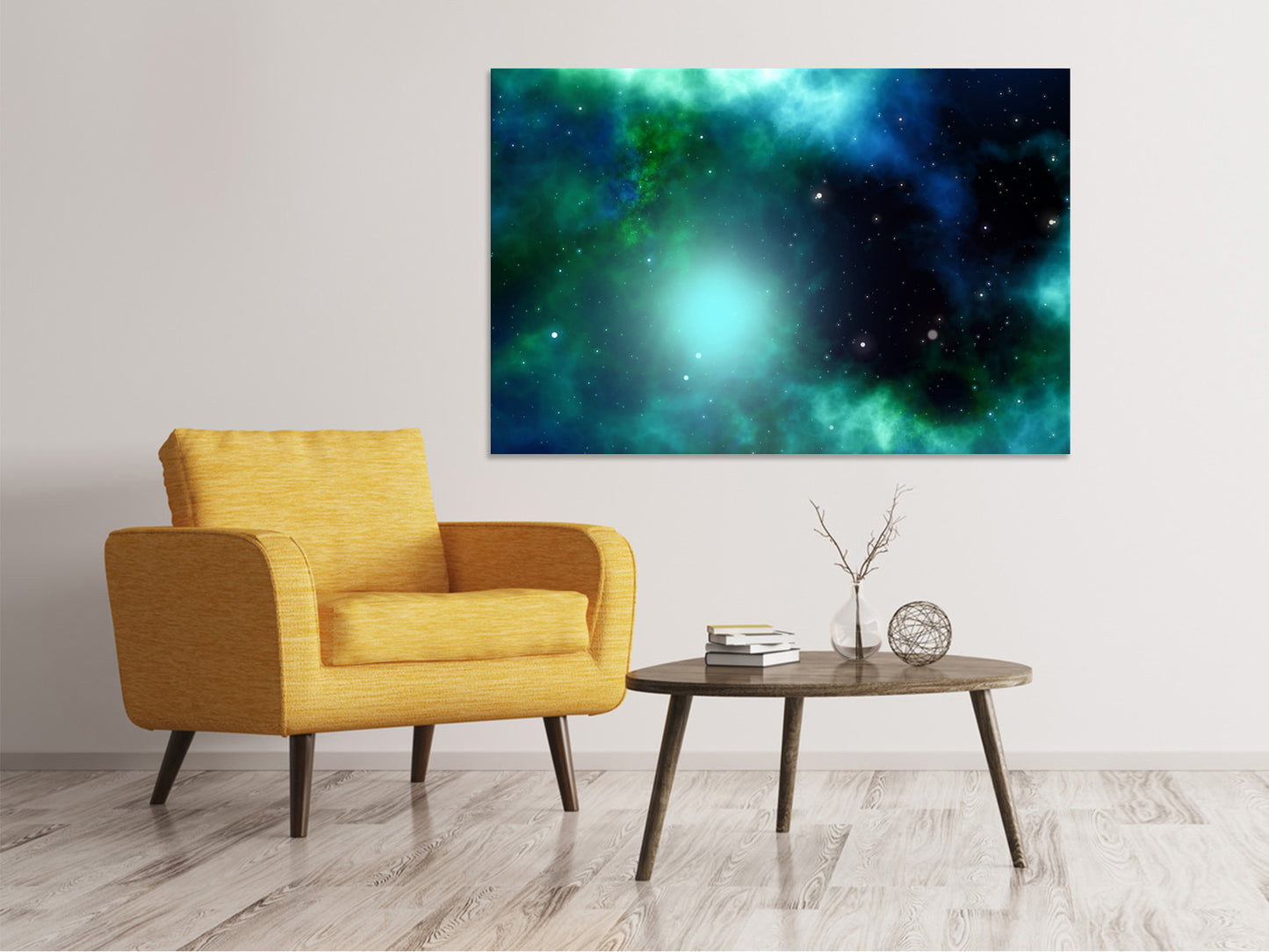 Leinwandbild Fantastische Galaxie