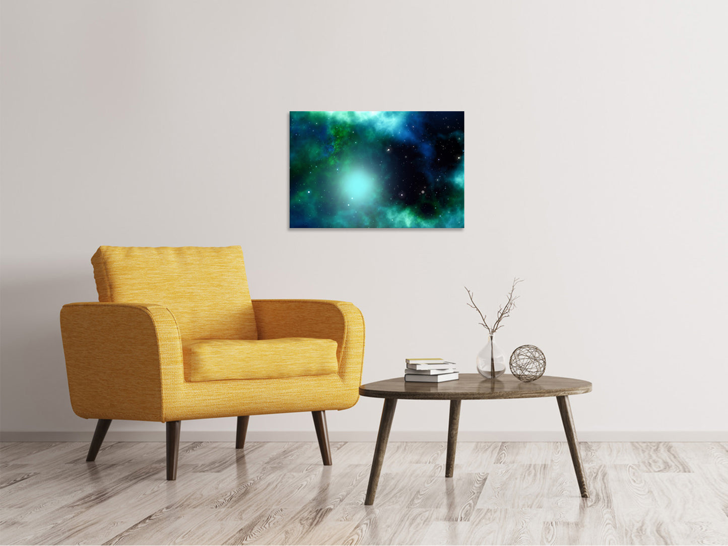 Leinwandbild Fantastische Galaxie