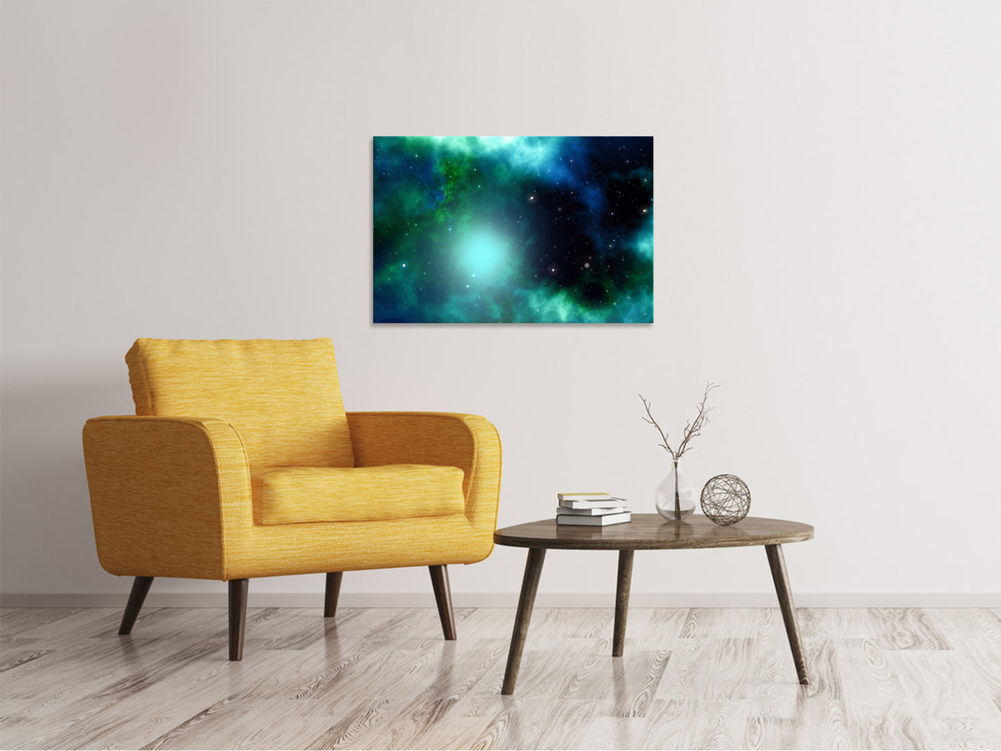 Leinwandbild Fantastische Galaxie