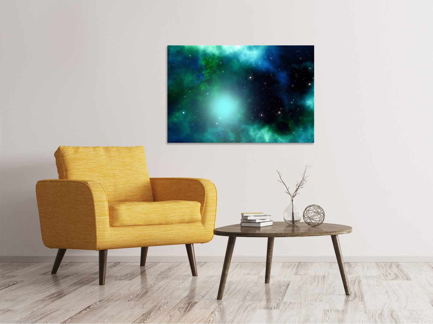 Leinwandbild Fantastische Galaxie