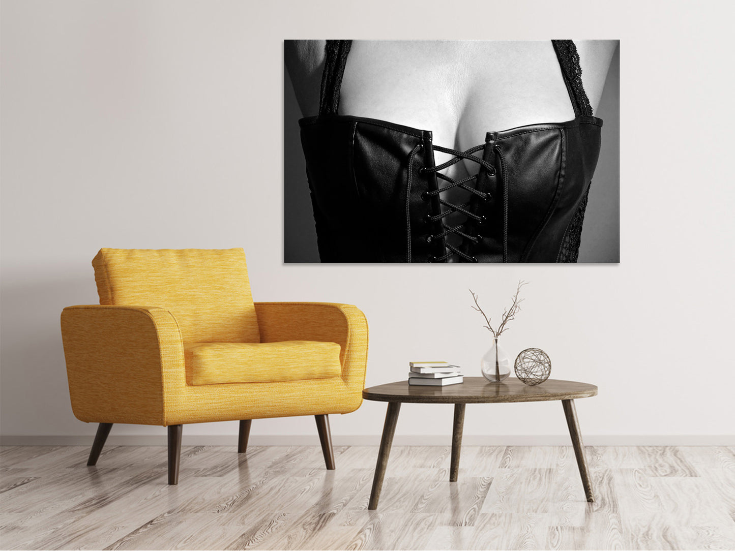 Leinwandbild Die Coursage
