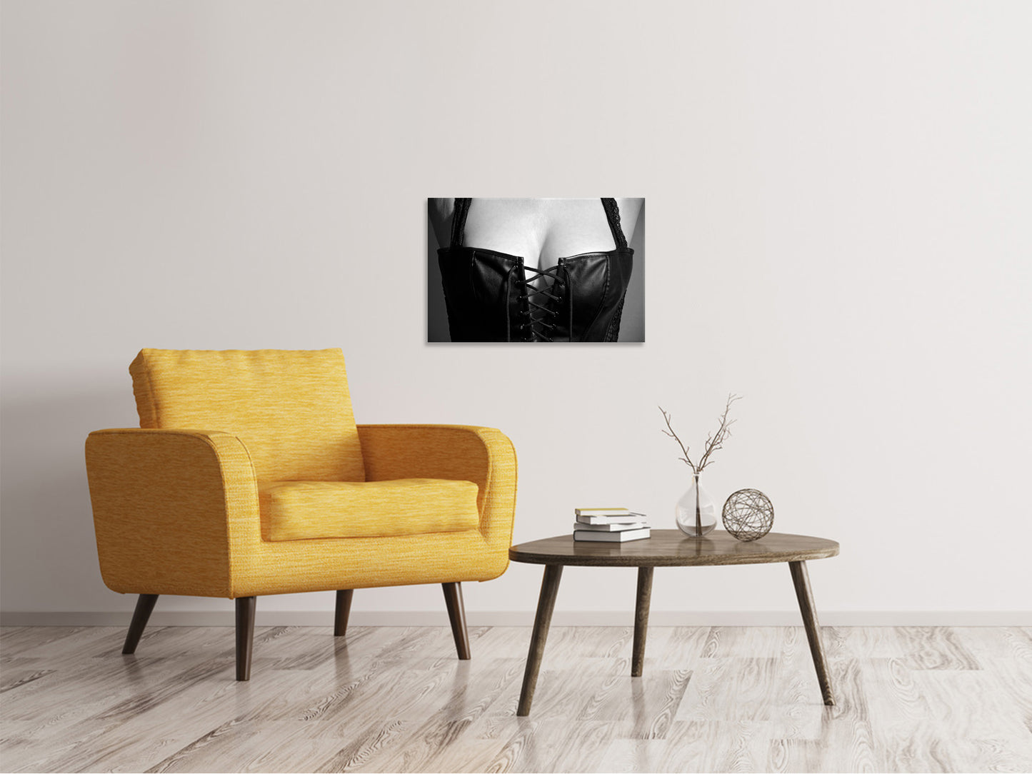 Leinwandbild Die Coursage