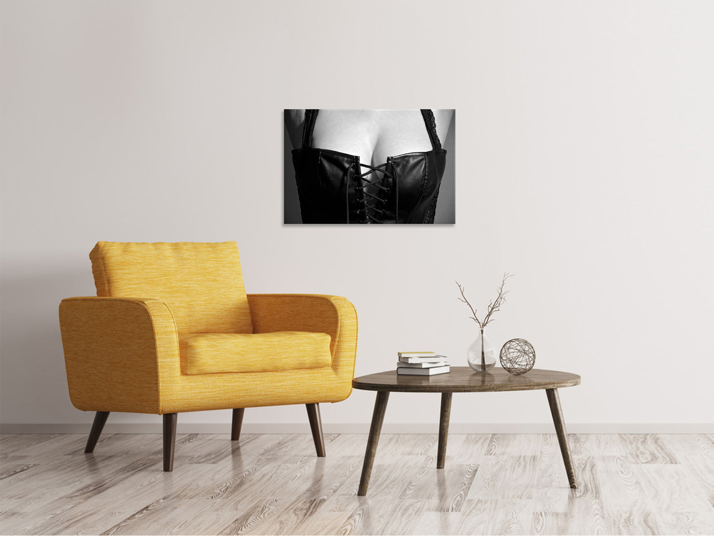 Leinwandbild Die Coursage