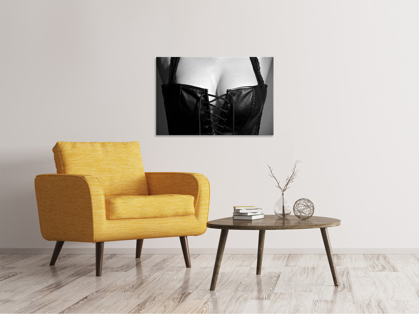 Leinwandbild Die Coursage