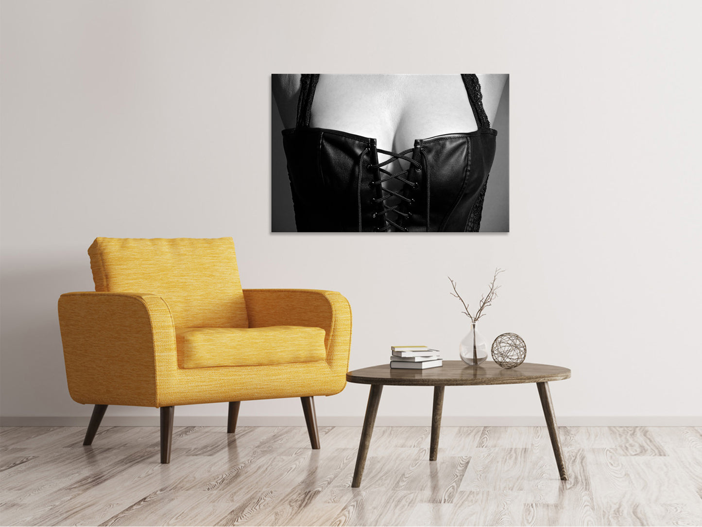 Leinwandbild Die Coursage