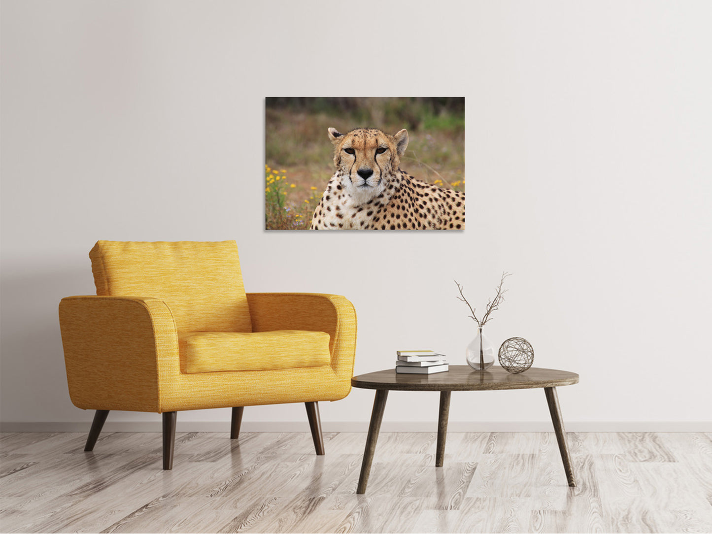 Leinwandbild Gepard XL