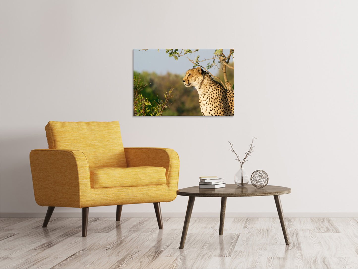 Leinwandbild Gepard in der Natur