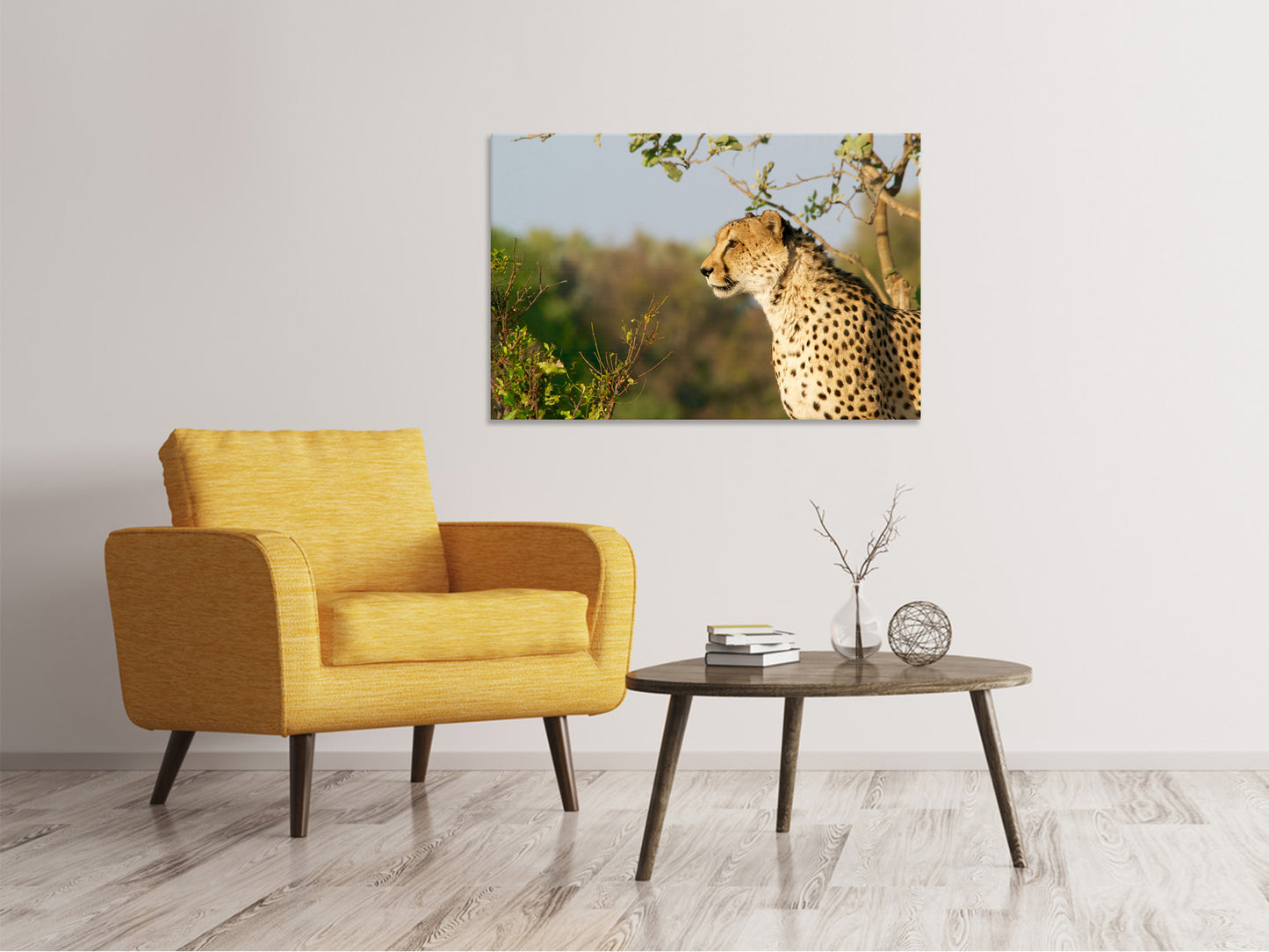 Leinwandbild Gepard in der Natur
