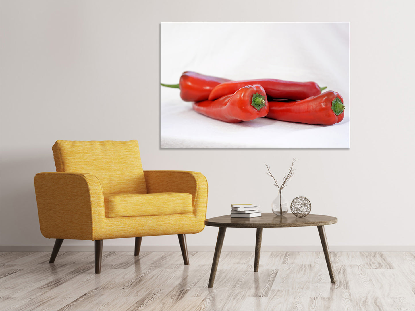 Leinwandbild Chilis
