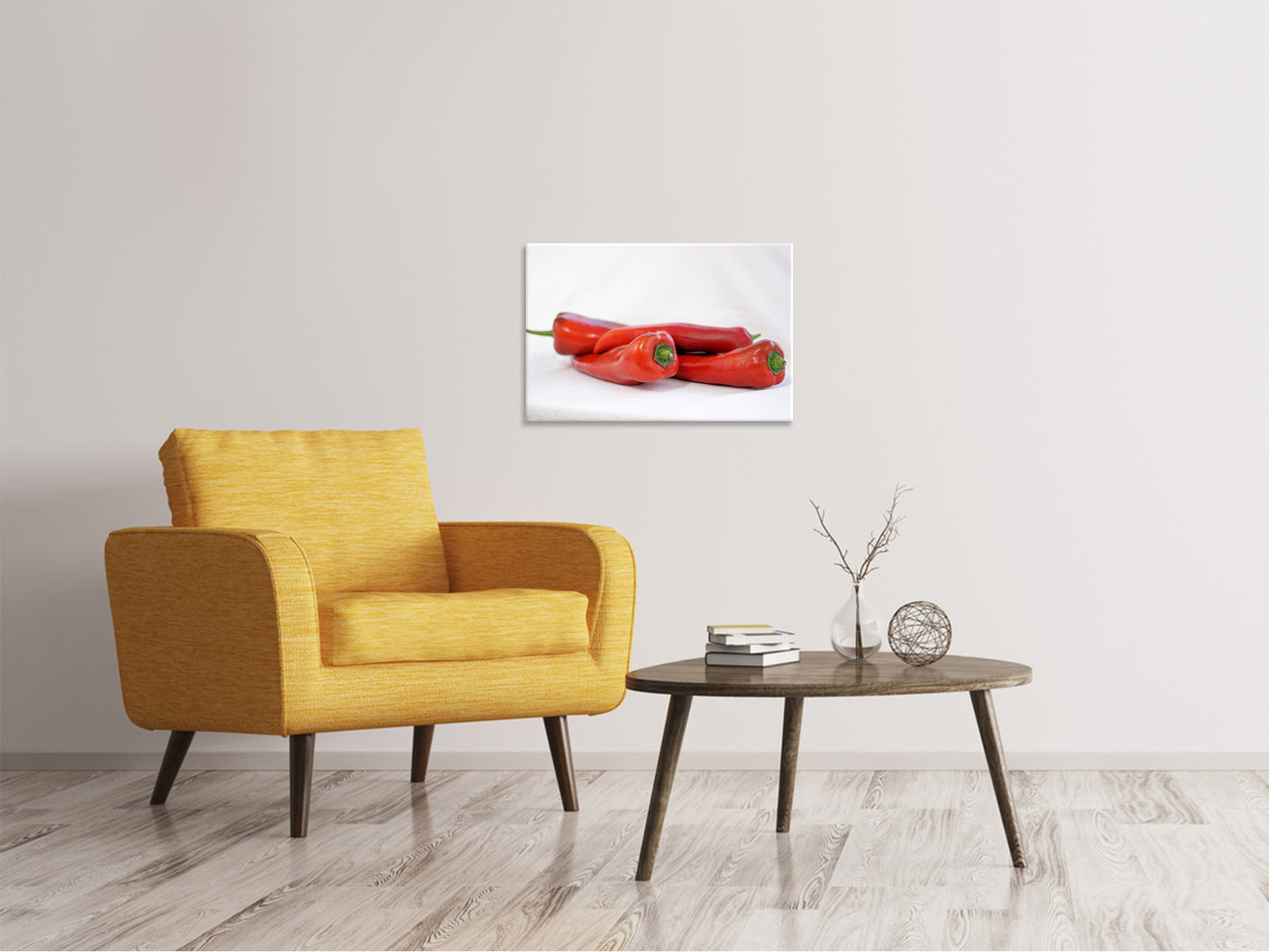 Leinwandbild Chilis