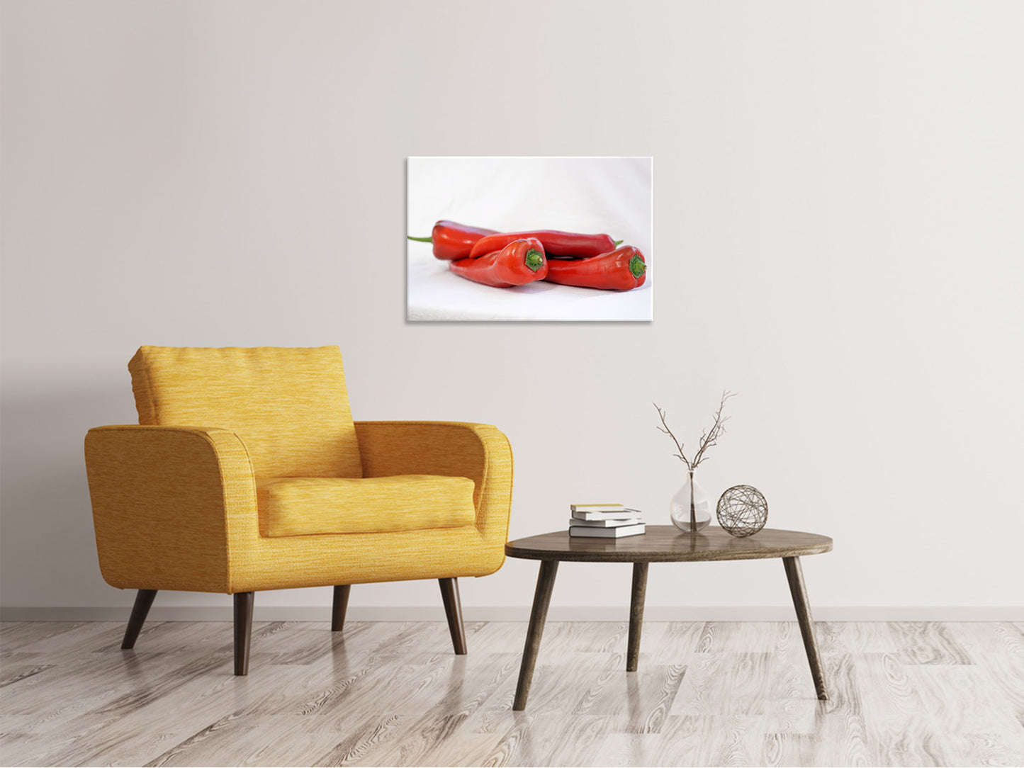 Leinwandbild Chilis